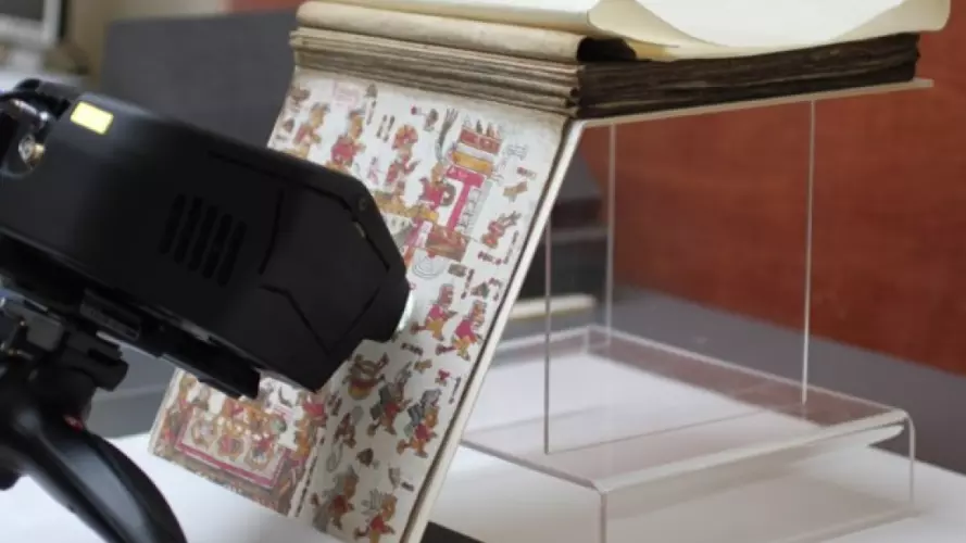raman analysis codex bodley